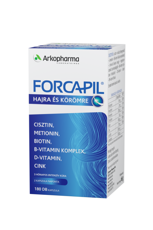 Forcapil Haj-és körömerősítő kapszula 180 db