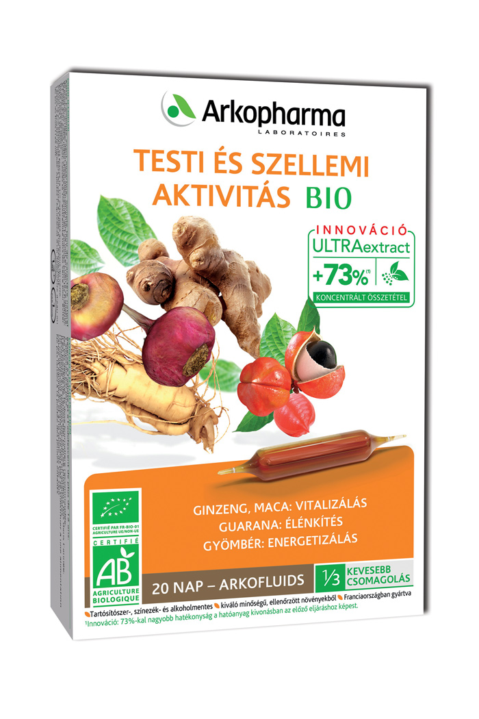 Arkofluids® BIO Testi szellemi aktivitás